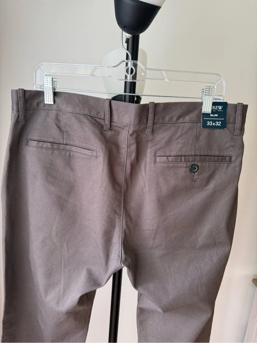 J.Crew Factory Slim Fit Flex chino pants, size 33x32. New with tags.